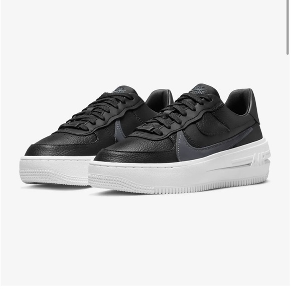 Nike Air Black Leather sneakers 8 - Picture 1 of 9